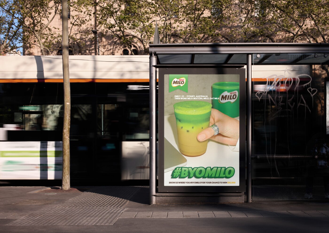 BYOMilo campaign visual 1