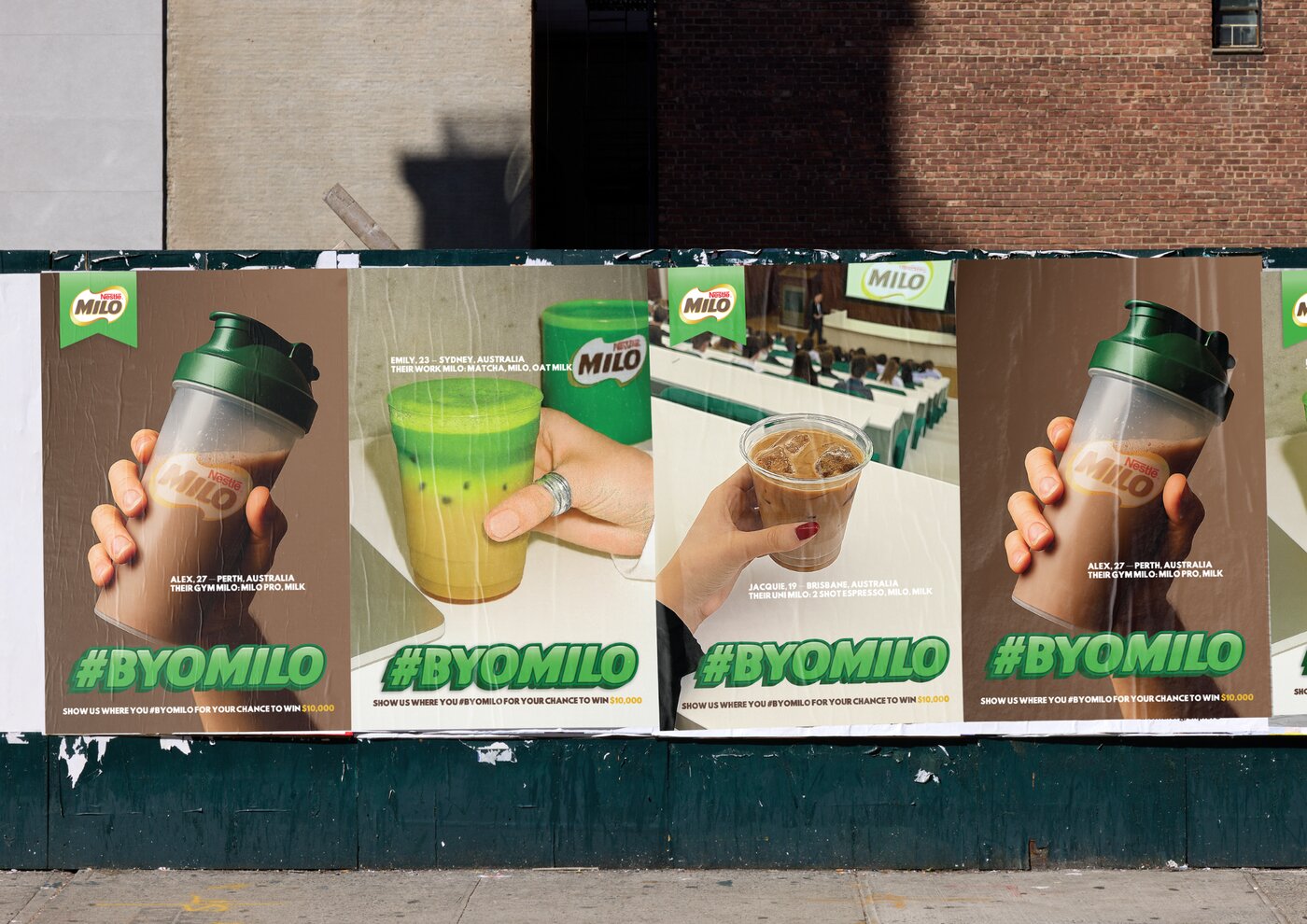 BYOMilo campaign visual 2